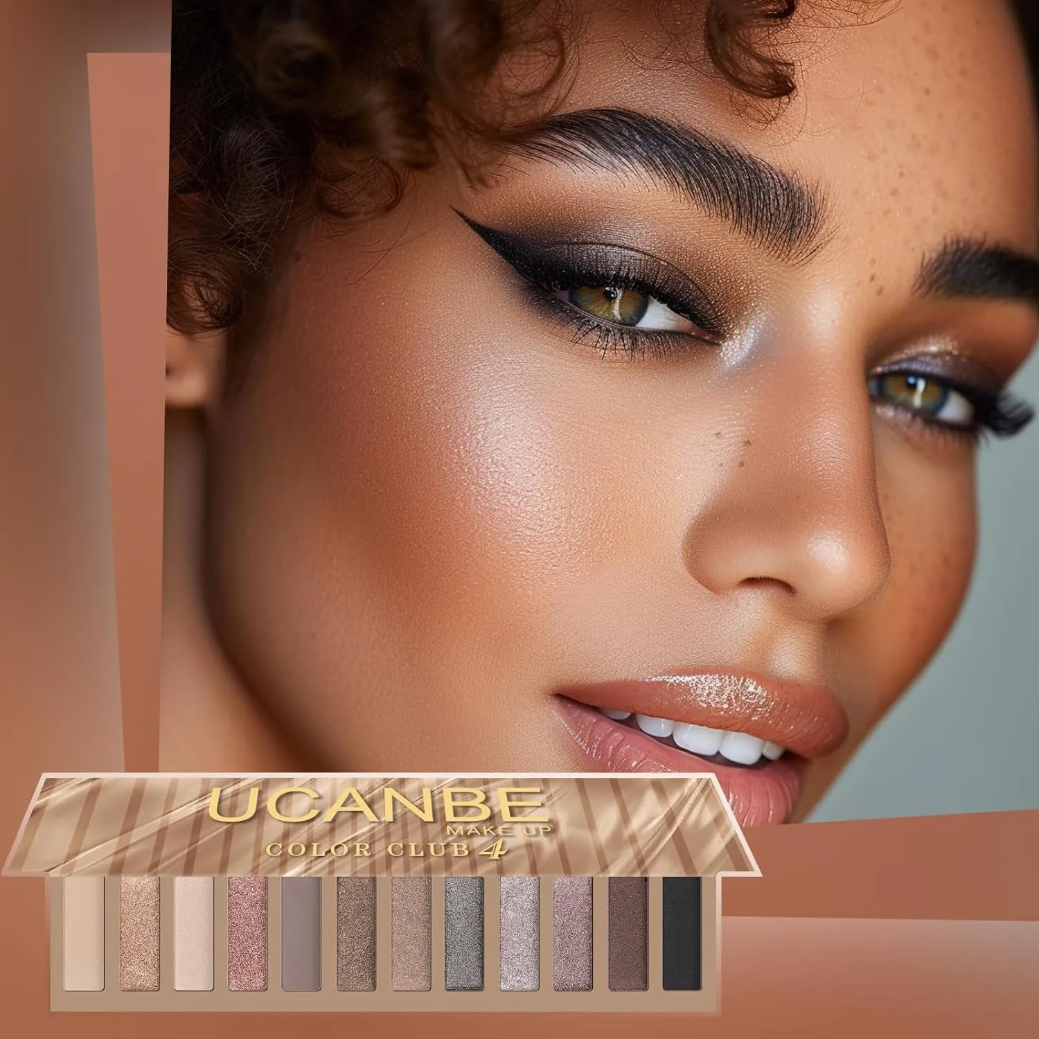 All-in-One Makeup Gift Set for Women: 12 Nude Eyeshadows, Mascara, Lip Gloss & More!