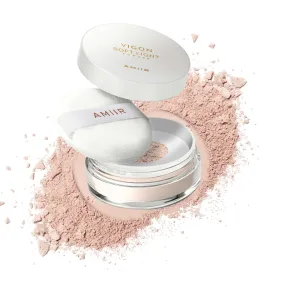 AMIIR Loose Setting Powder Makeup for Face - Talc-Free, Mattifying, Translucent Finish, Oil Control, Crease-Resistant, Perfect for Makeup Setting & Smoothing Pores on Oily Skin (#01 Fair Ivory)