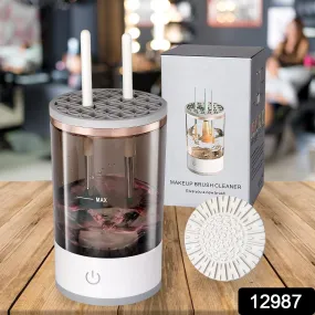 Automatic Electric Makeup Brush Cleaner & Organizer (1 Pc)
