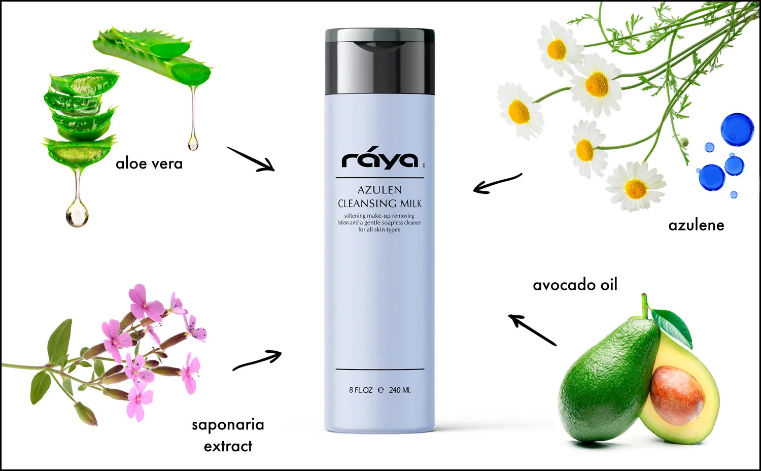 AZULEN CLEANSING MILK (150) RAYA SPA