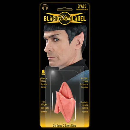 Black Label Latex Prosthetic: Spock Ears
