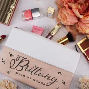 Bridesmaid Makeup Bag