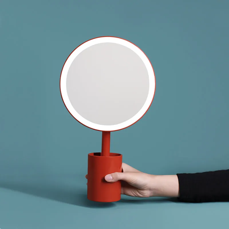 Brush Holder Mirror