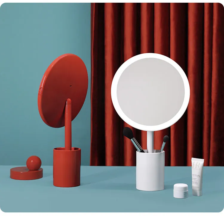 Brush Holder Mirror