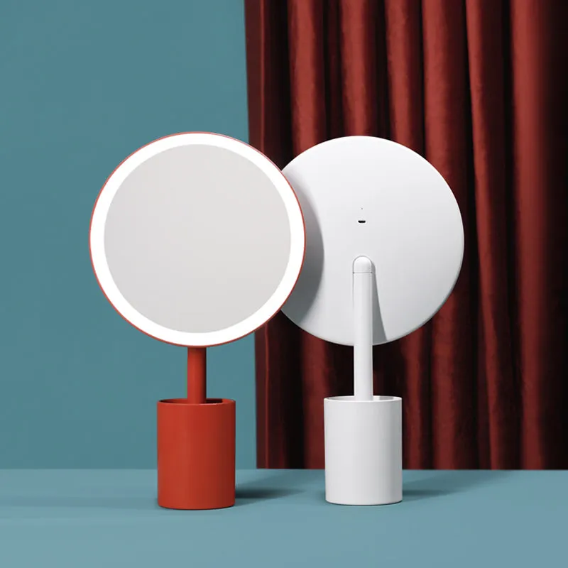 Brush Holder Mirror