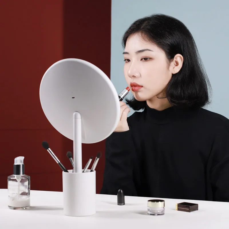 Brush Holder Mirror