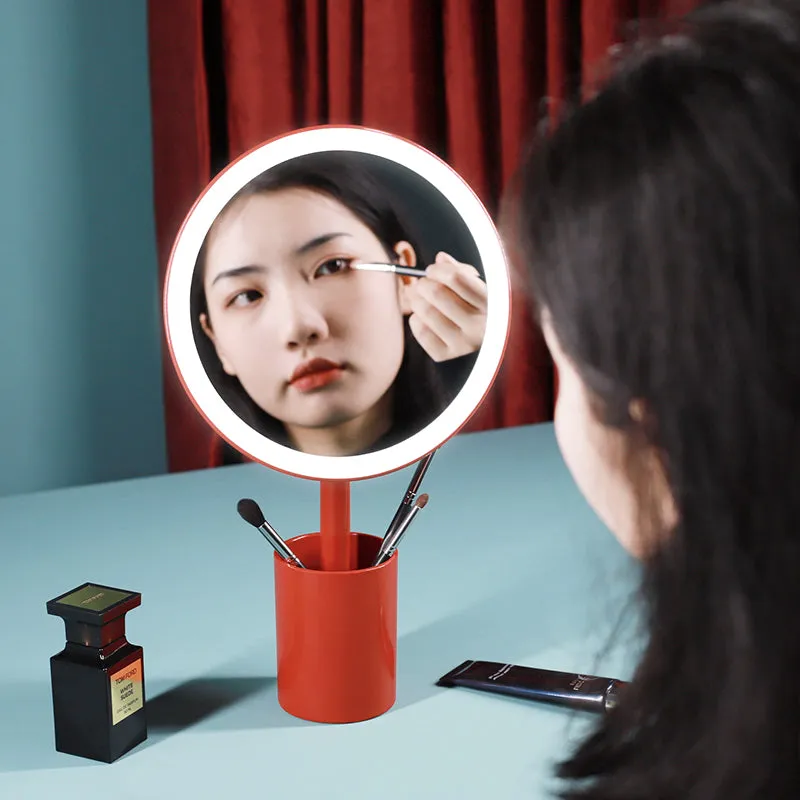 Brush Holder Mirror