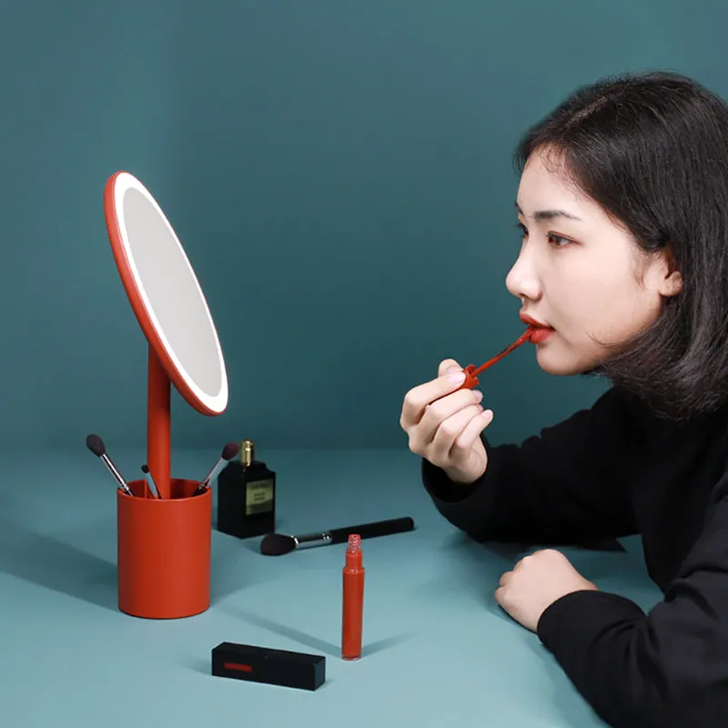 Brush Holder Mirror