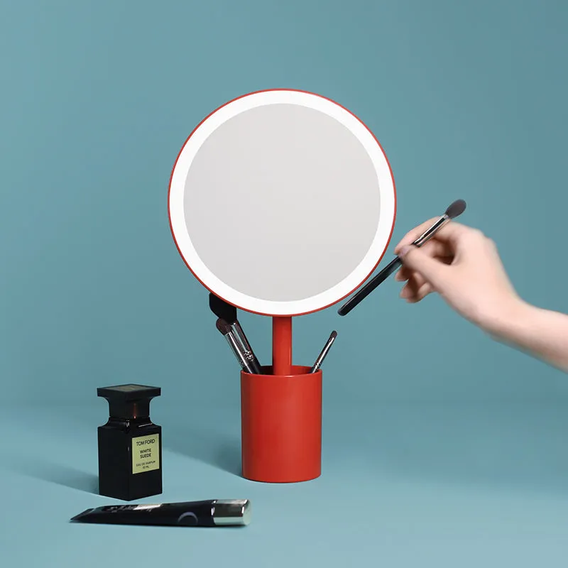 Brush Holder Mirror