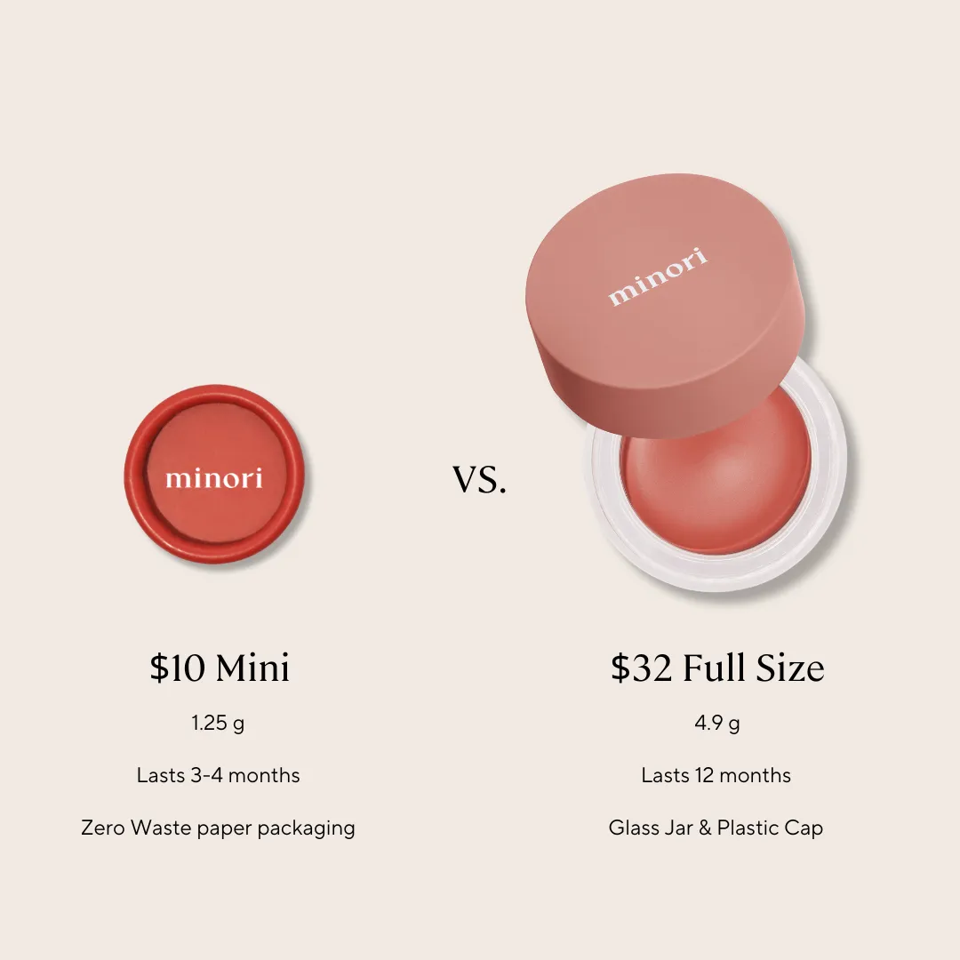Cream Blush Mini - Scarlet
