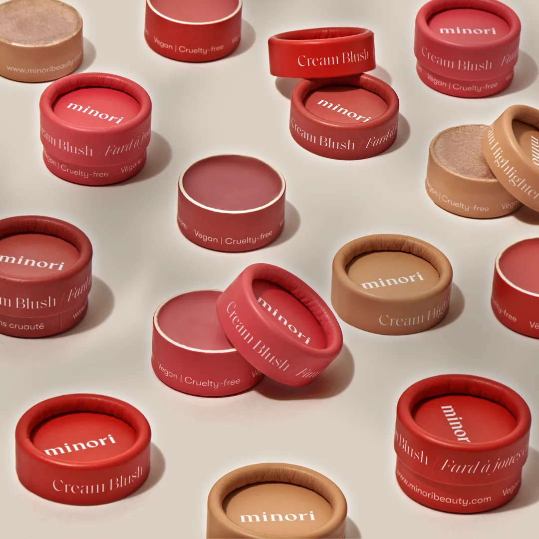 Cream Blush Mini - Scarlet