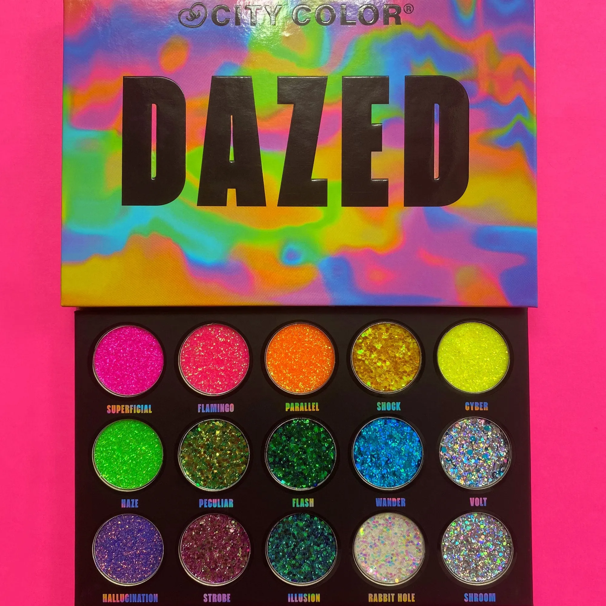 Dazed Pressed Glitter Palette