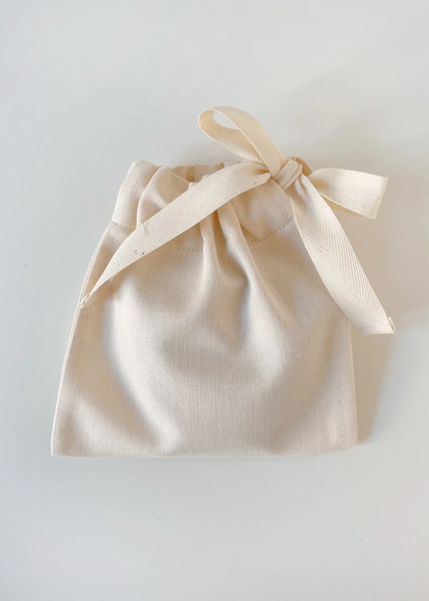 Face Pads & Pouch - Ecru Organic Cotton - 100% Cotton (organic) / 100 % Baumwolle (Bio)