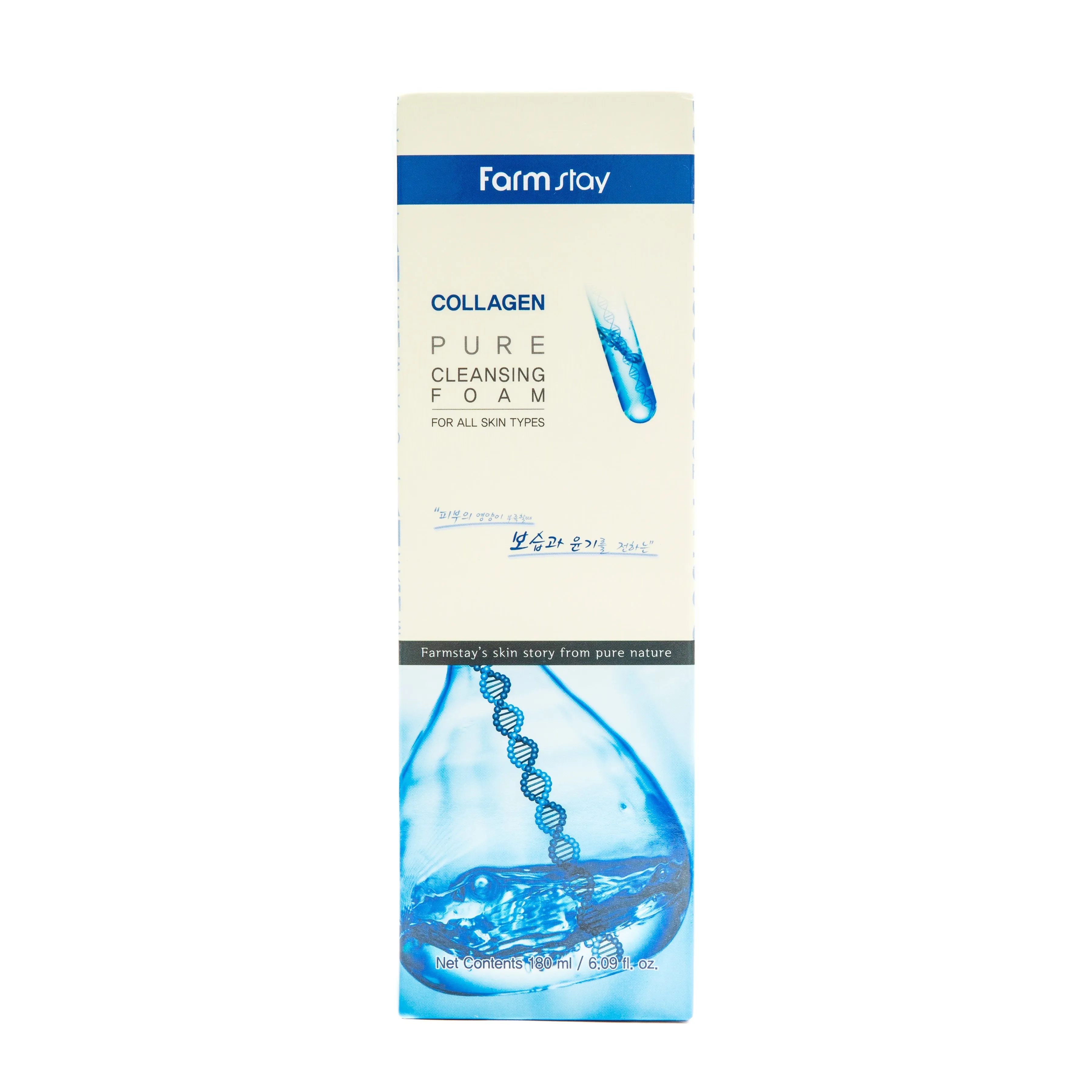 Farm Stay Aloe Pure Cleansing Foam For All Skin Types 180ml