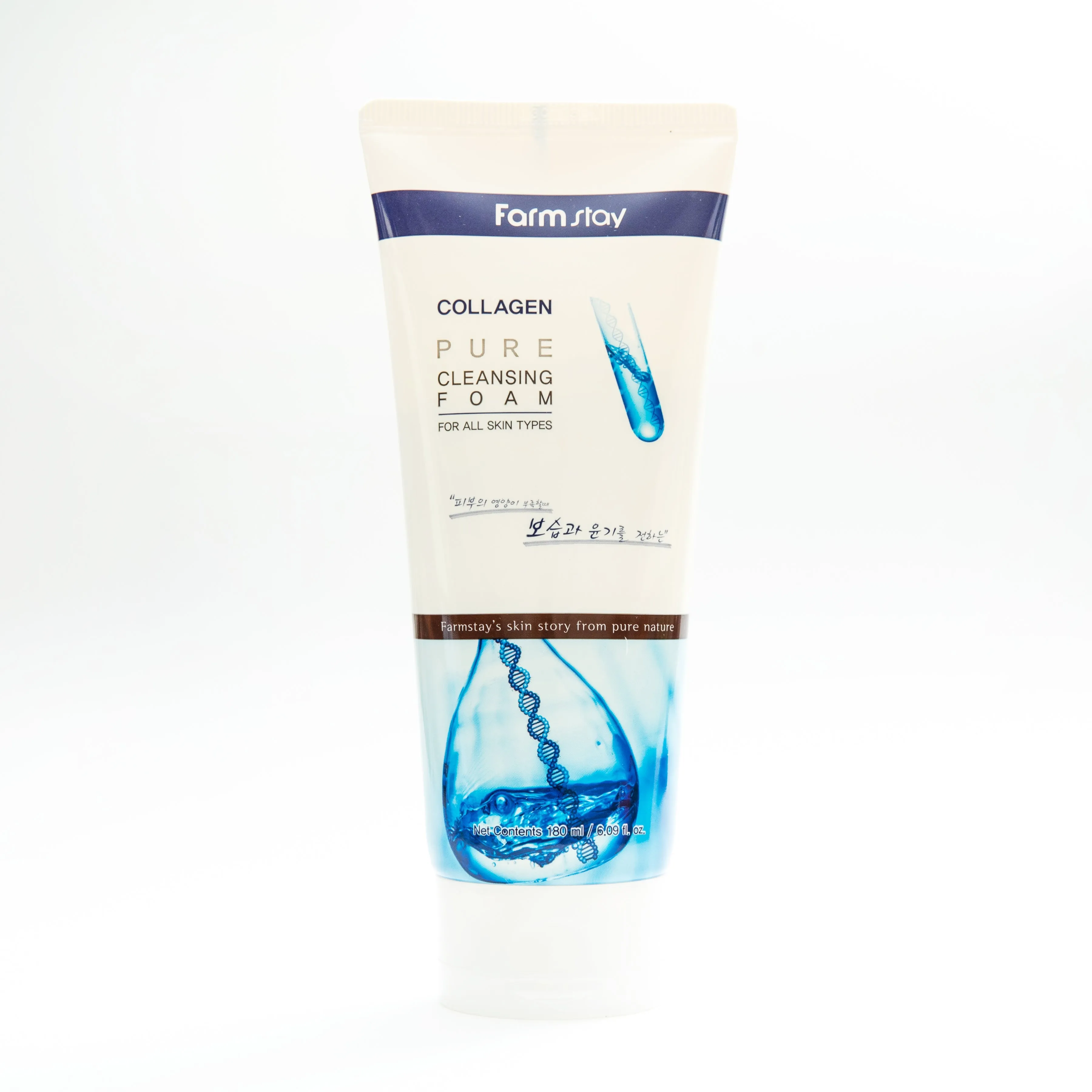 Farm Stay Aloe Pure Cleansing Foam For All Skin Types 180ml