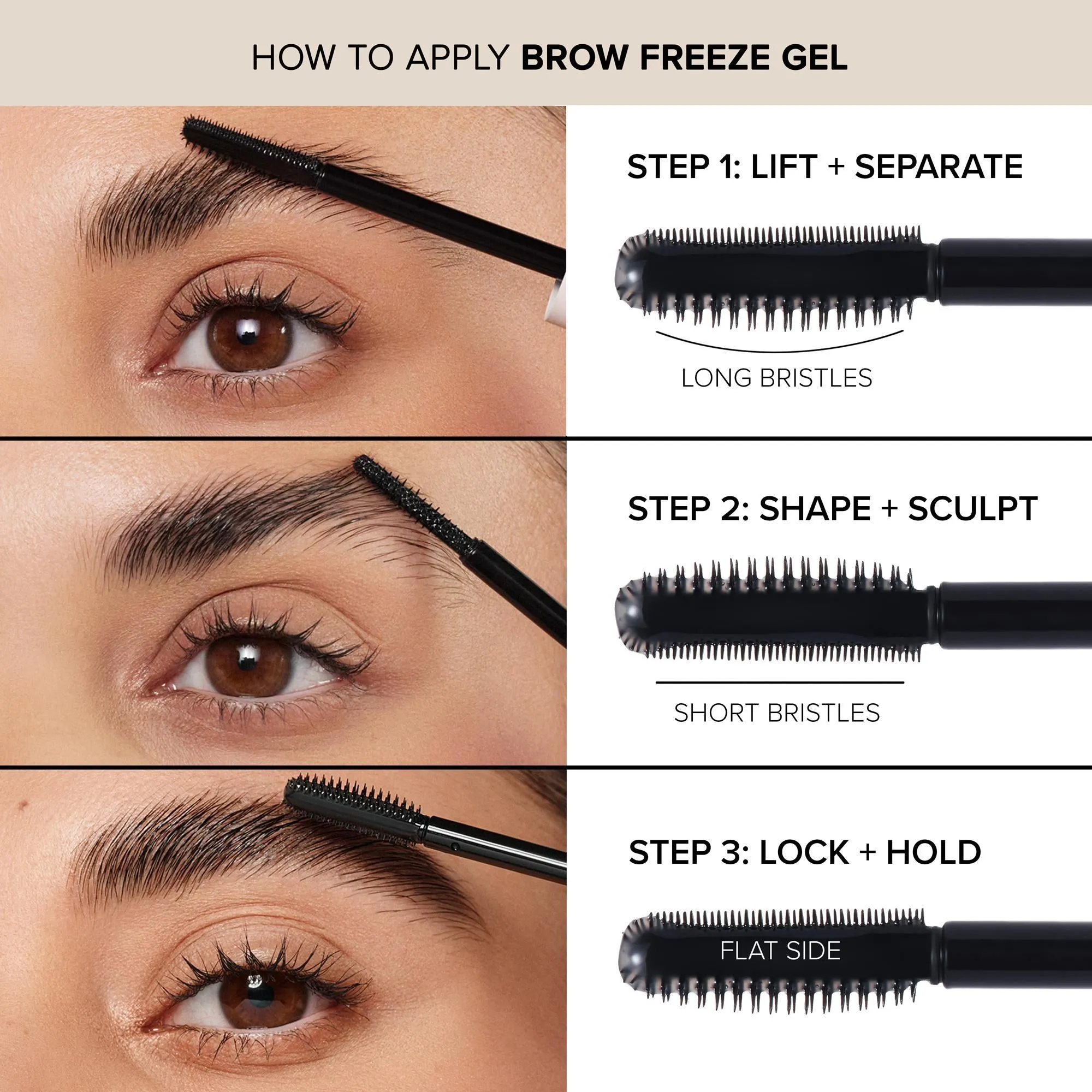 Frozen & Fuller Looking Brow Trio Kit