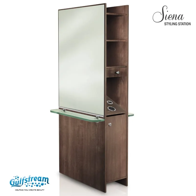 Gulfstream- Sienna Styling Station -Salon Furniture