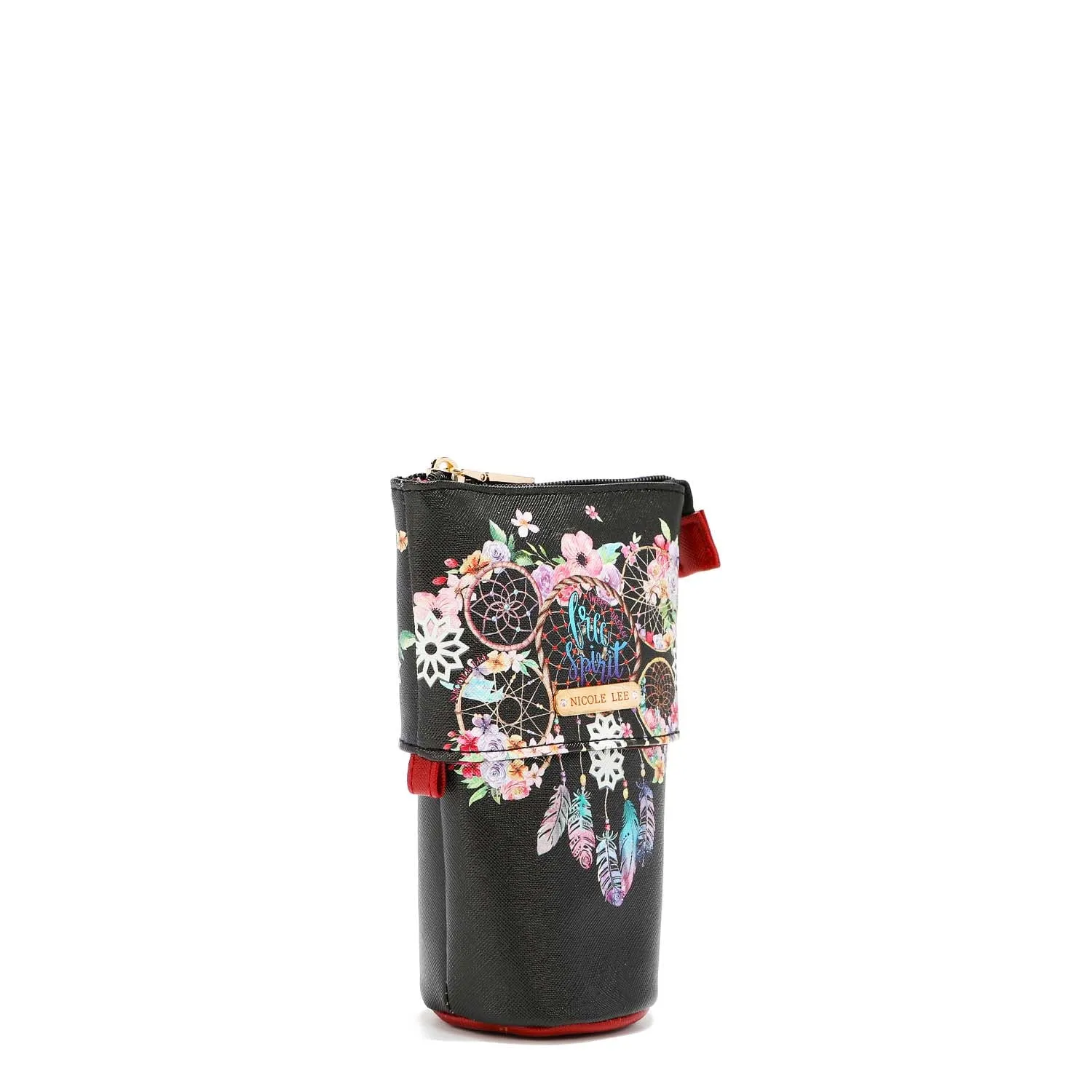 LAYERED MAKEUP BRUSH HOLDER