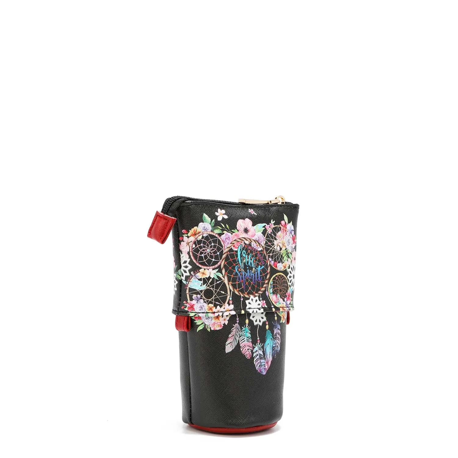 LAYERED MAKEUP BRUSH HOLDER