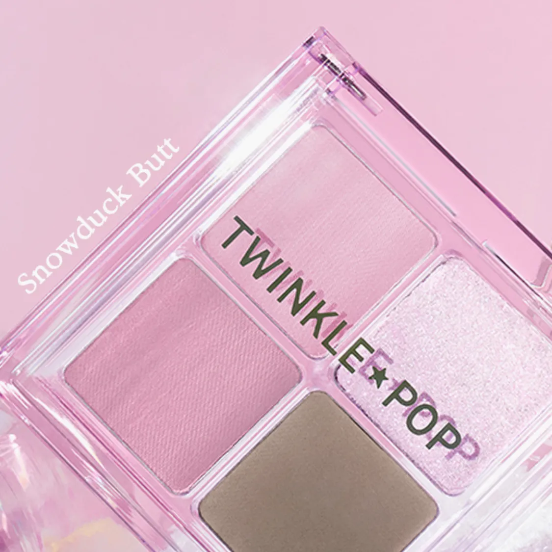 [Limited] twinkle pop Pearl Flex Glitter Eye Palette (2 colors); 0.18oz / 5g