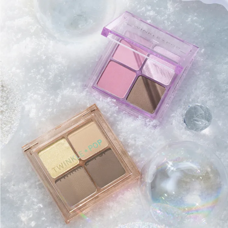 [Limited] twinkle pop Pearl Flex Glitter Eye Palette (2 colors); 0.18oz / 5g
