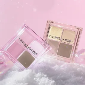 [Limited] twinkle pop Pearl Flex Glitter Eye Palette (2 colors); 0.18oz / 5g