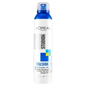 L'Oreal Fix & Shine 24-hour fixative spray, Studio Line