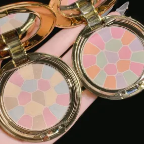 Makeup Powder Highlighter Palette Facial Makeup Palette Facial Contour Palette Long Lasting Oil Control