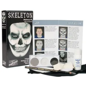 Mehron Professional Makeup Kit - Skeleton