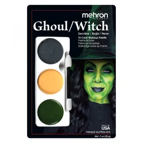 Mehron Witch Tri Colour Make Up Palette