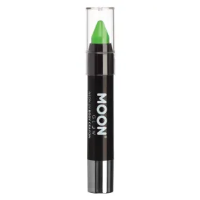 Moon Glow Pastel Neon UV Body Crayons, Pastel Green