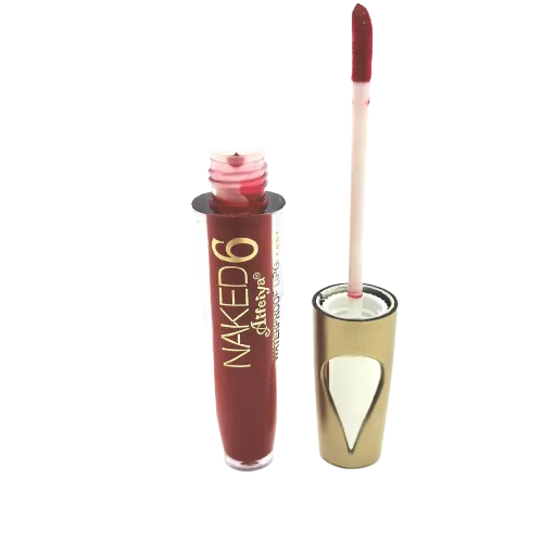 Naked 6 Aifeiya Waterproof Lip Gloss - 02 Red