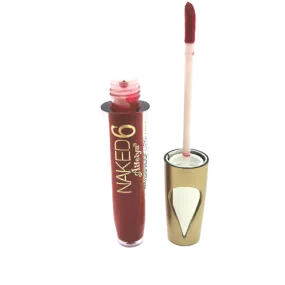 Naked 6 Aifeiya Waterproof Lip Gloss - 02 Red
