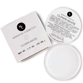 Narrative Cosmetics Quick Drying Clown White Cream Makeup