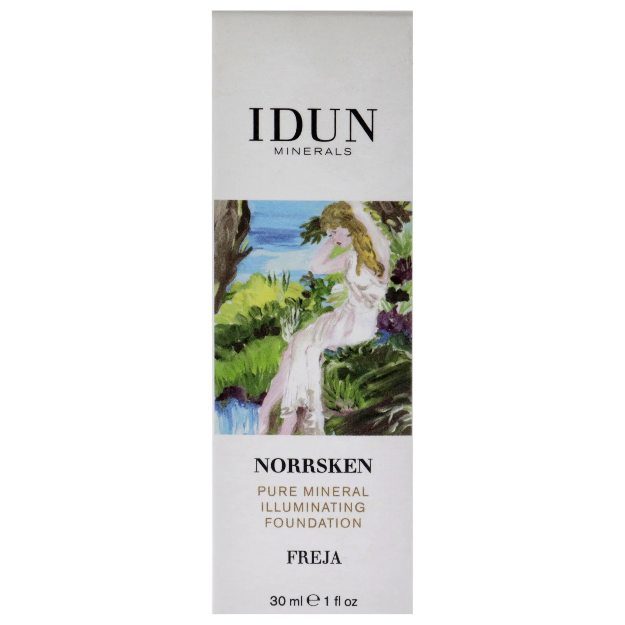 Norrsken Foundation - 206 Freja Warm Light by Idun Minerals for Women - 1 oz Foundation