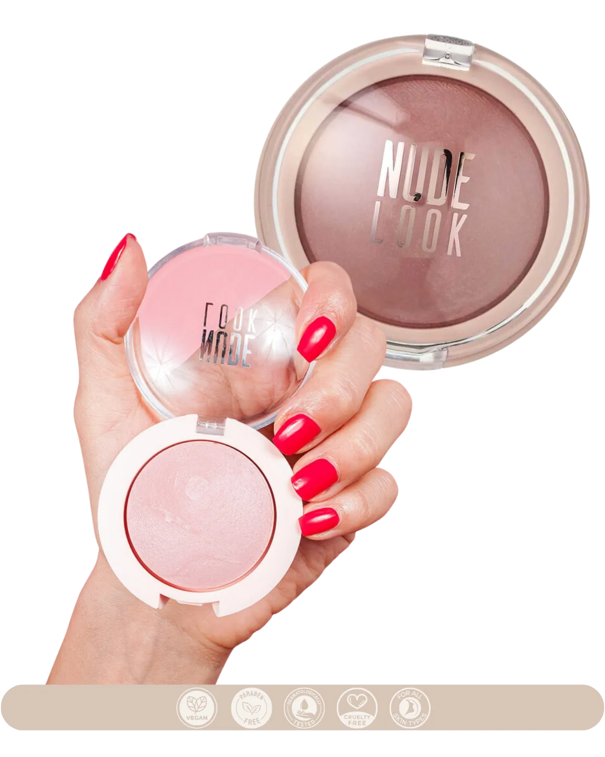 Nude Look Face Baked Blusher