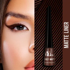 NY Bae Truly Matte Liquid Eyeliner | Boss Brown 3 (4.5 ml)