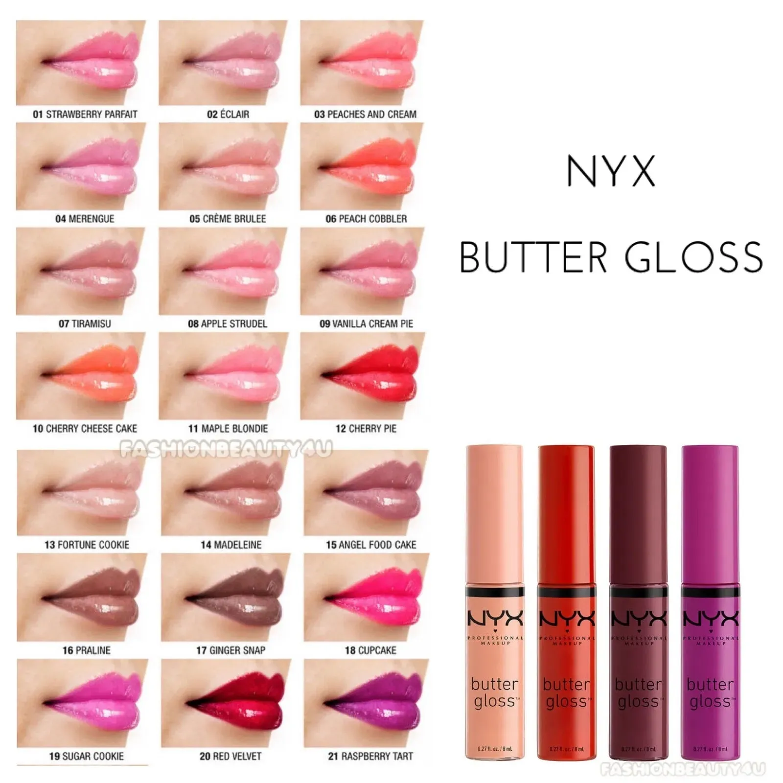 NYX Gloss BUTR GLOSS 8ml