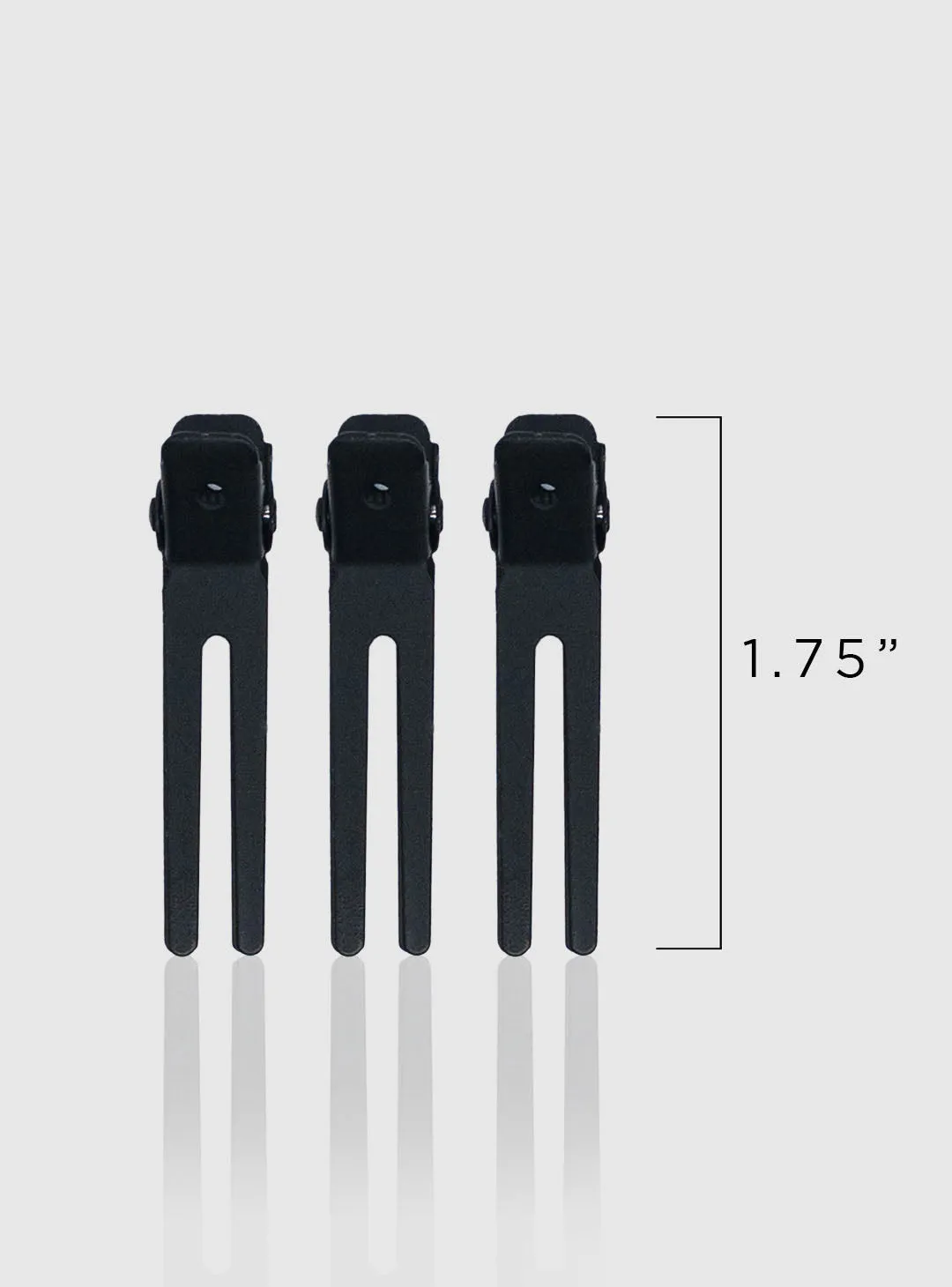 Precision Hold Double Prong Hair Clips 50-Pack