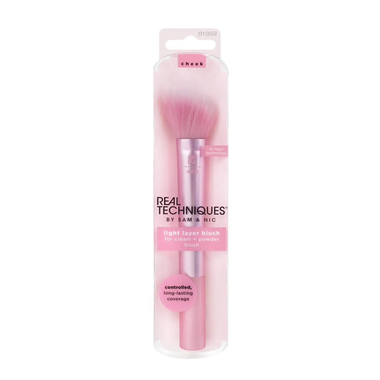 Real Techniques #1959 Light Layer Blush Brush