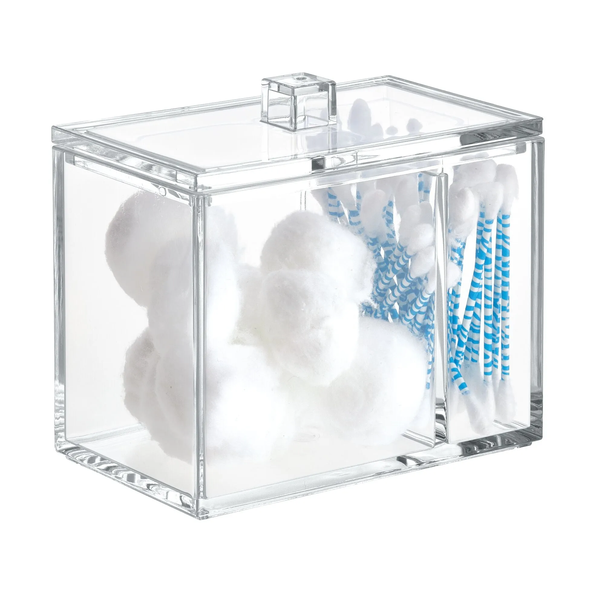 Recipiente dividido 6.4" x 6.4" x 4.3"
