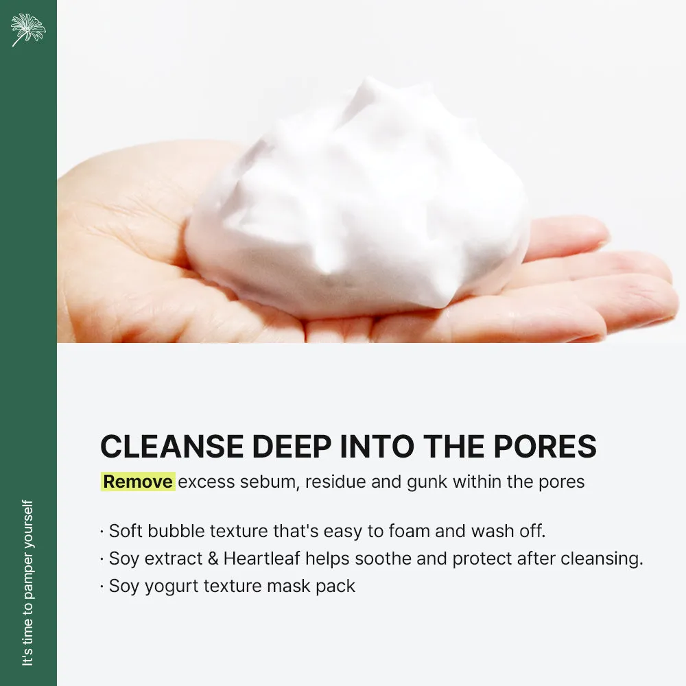 Soy Yogurt Pack Cleanser Pore Deep Cleansing Foam