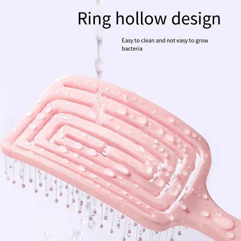 Square Grid Fashion Massage Meridians Styling Hair Comb