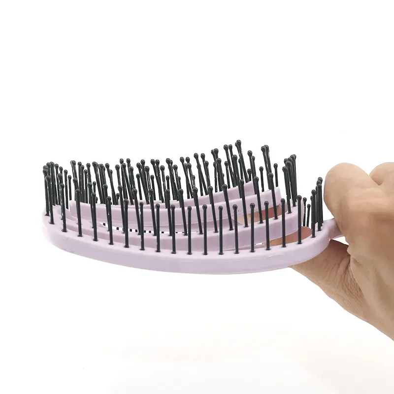 Square Grid Fashion Massage Meridians Styling Hair Comb