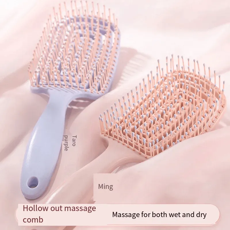 Square Grid Fashion Massage Meridians Styling Hair Comb