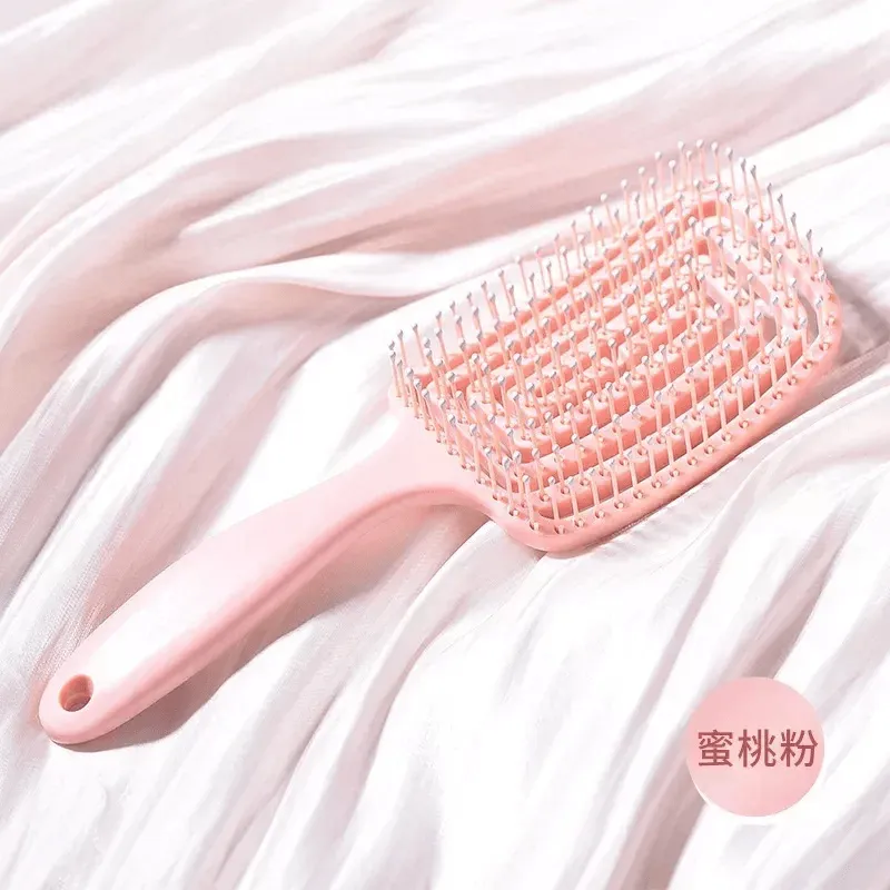 Square Grid Fashion Massage Meridians Styling Hair Comb