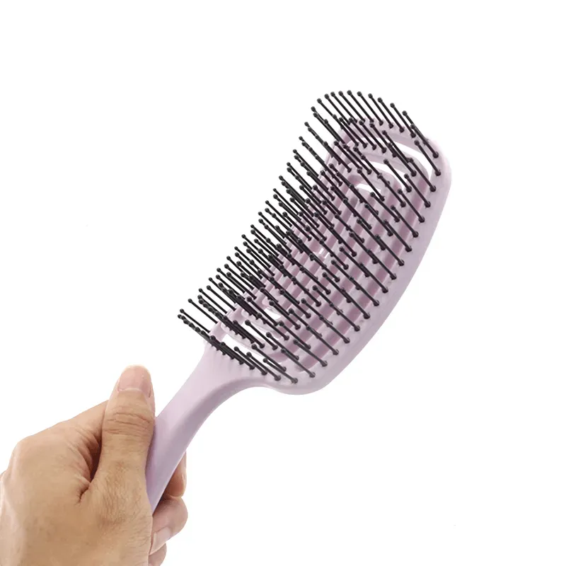 Square Grid Fashion Massage Meridians Styling Hair Comb