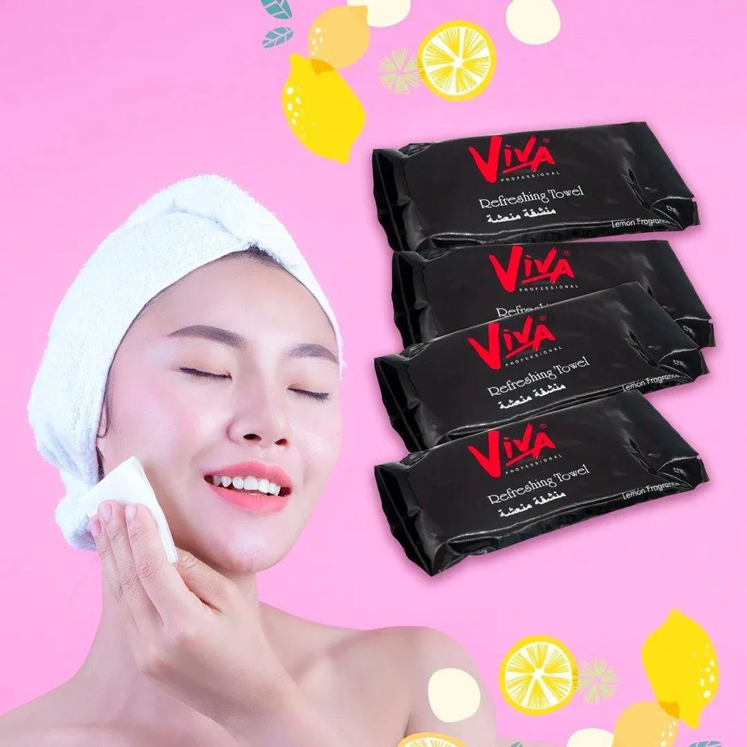 Viva Disposable refreshing towel (25 pieces)