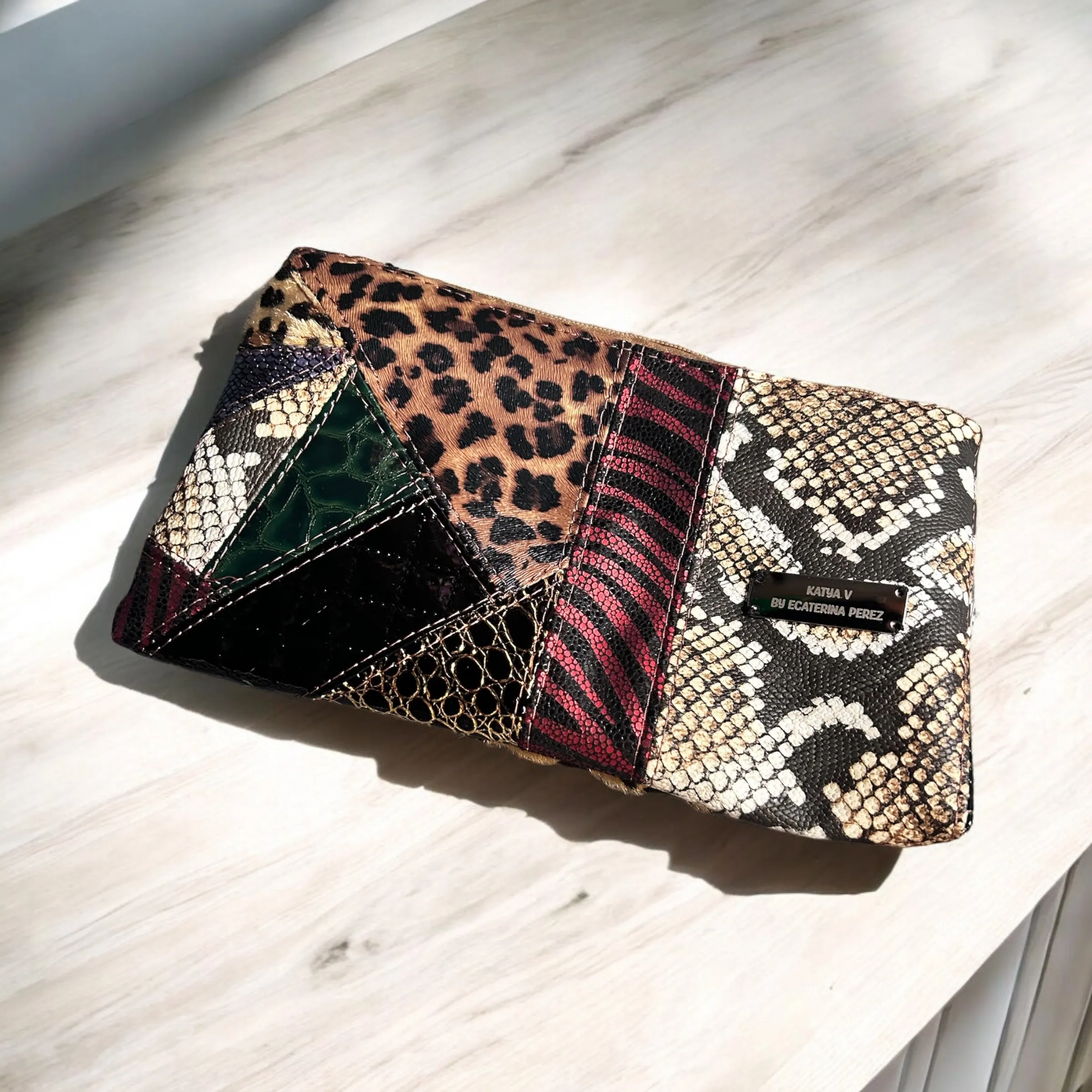 Zero Waste #2 Animal Edition Zipper Pouch, Accessory Pouch